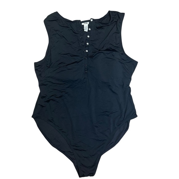 Andie Malibu black Malibu one piece full coverage swimsuit size 3XL modest beach - Picture 3 of 6